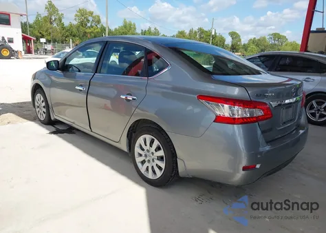 2013 Nissan Sentra S from USA, damaged, VIN 3N1AB7AP4DL760334